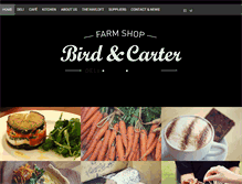 Tablet Screenshot of birdandcarter.co.uk